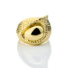 Gecko Eye Ring L - K18